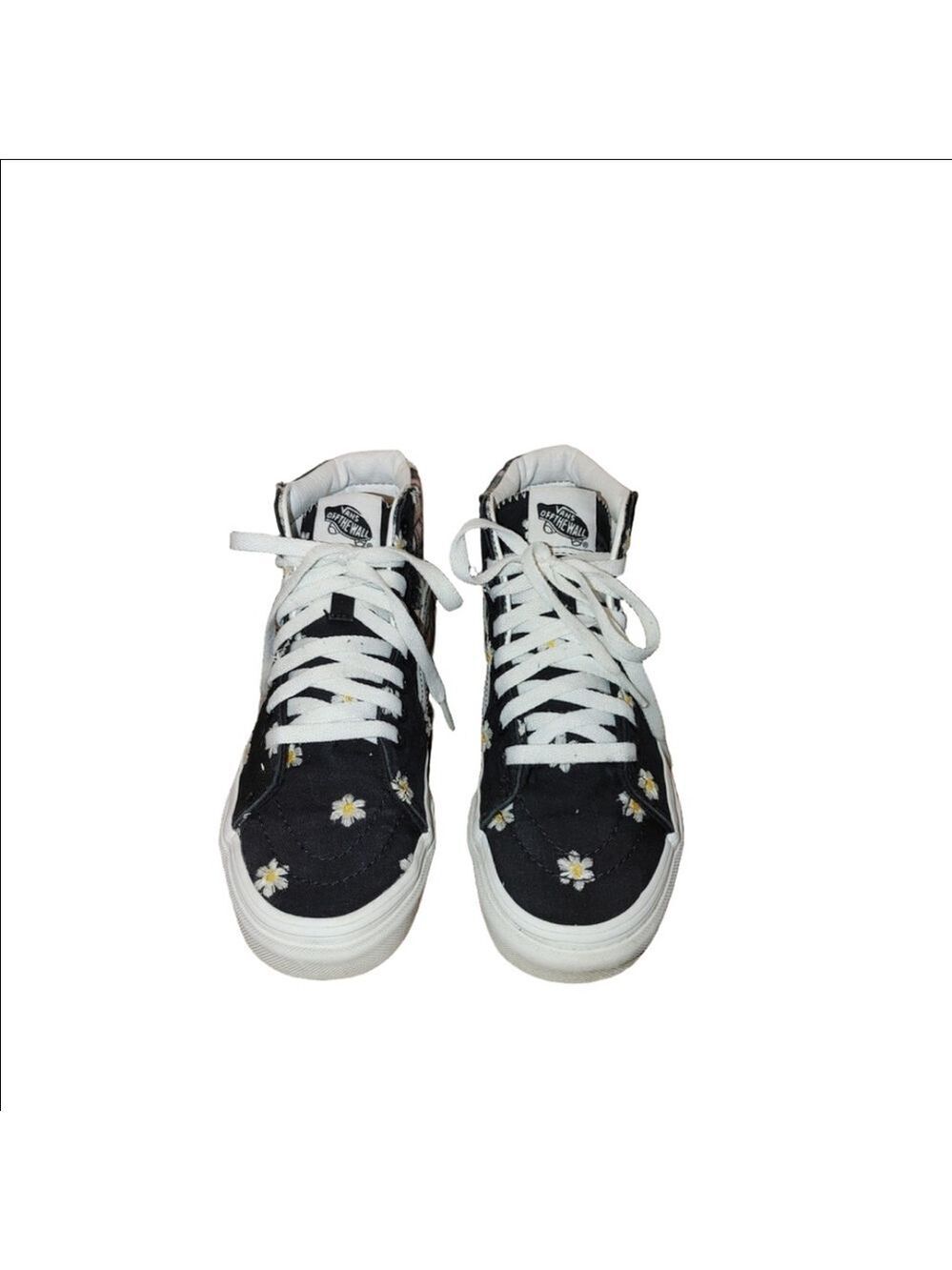VANS Sk8 Hi Floral Plaid Size 5.5